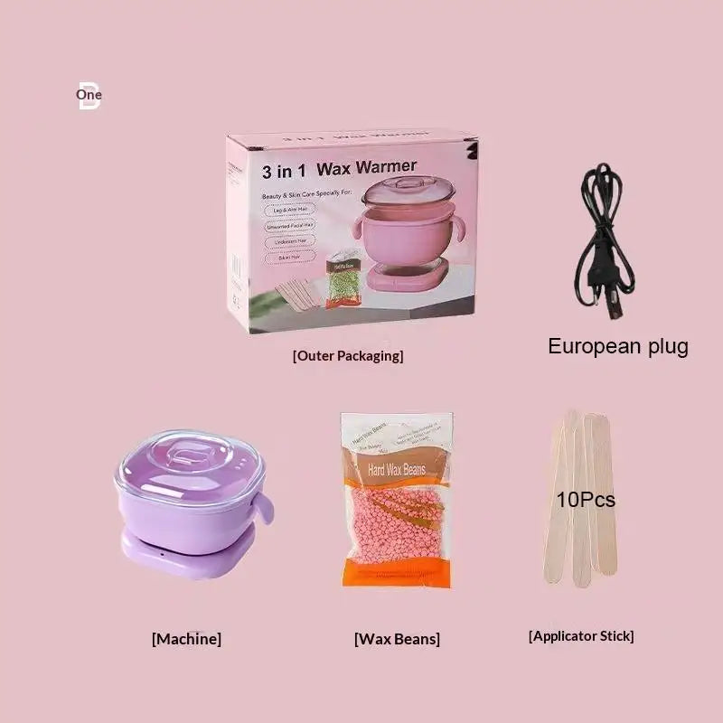 Foldable Portable Wax Heater & Warmer for Hair Removal 400ML Silicone Body Spa