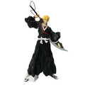 Anime Bleach Action Figures - Kuchiki Byakuya & Kurosaki Ichigo PVC Model Set