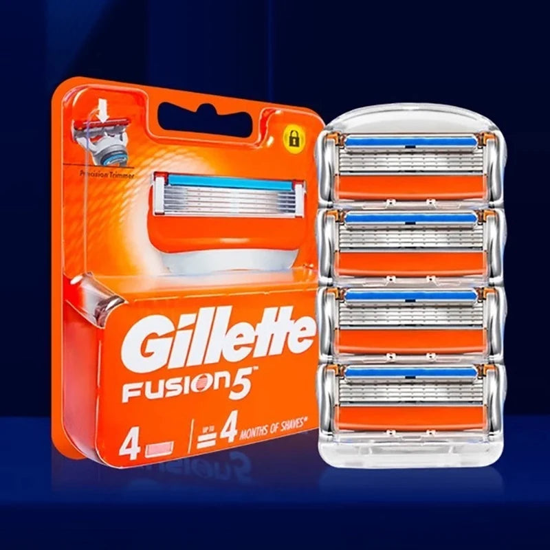 Gillette Fusion 5 Razor Blade Refills for Men’s Shaving - 4 Pack