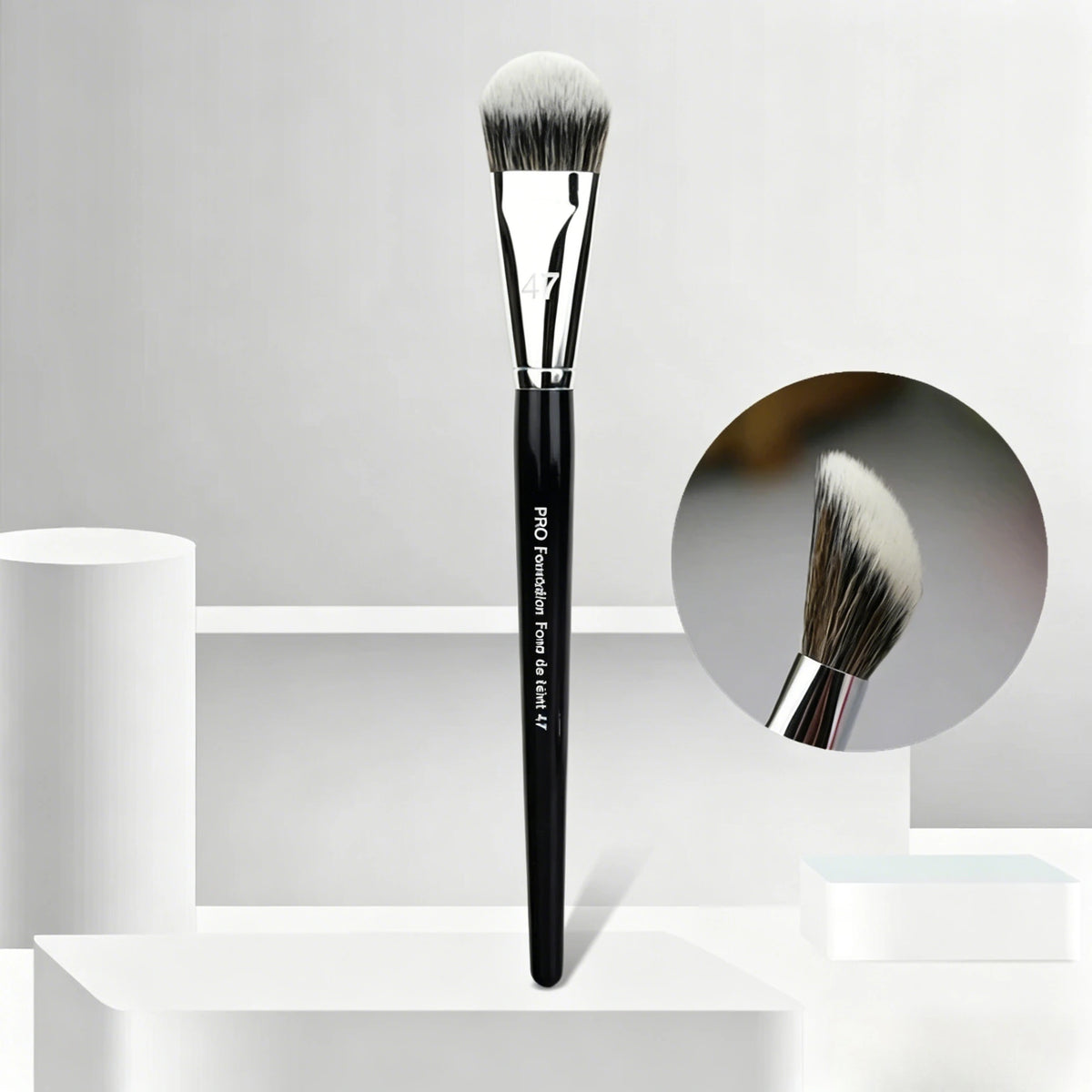 Professional Foundation Makeup Brush Set - Slope & Slope Angle Brushes, 1/3/5/10PCS