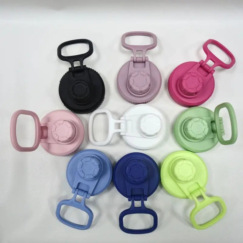 Water Bottle Lid Replacement Plastic Cover for 12oz-64oz Wide Mouth Bottles