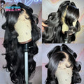 Women's 13x6 Lace Front Wigs with Drawstring & 4x4 Frontal Human Hair