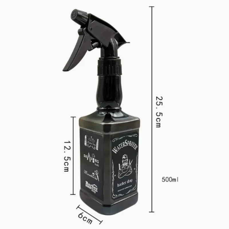 500ML Hairdressing Water Spray Bottle Salon Barber Hair Tool Watering Can