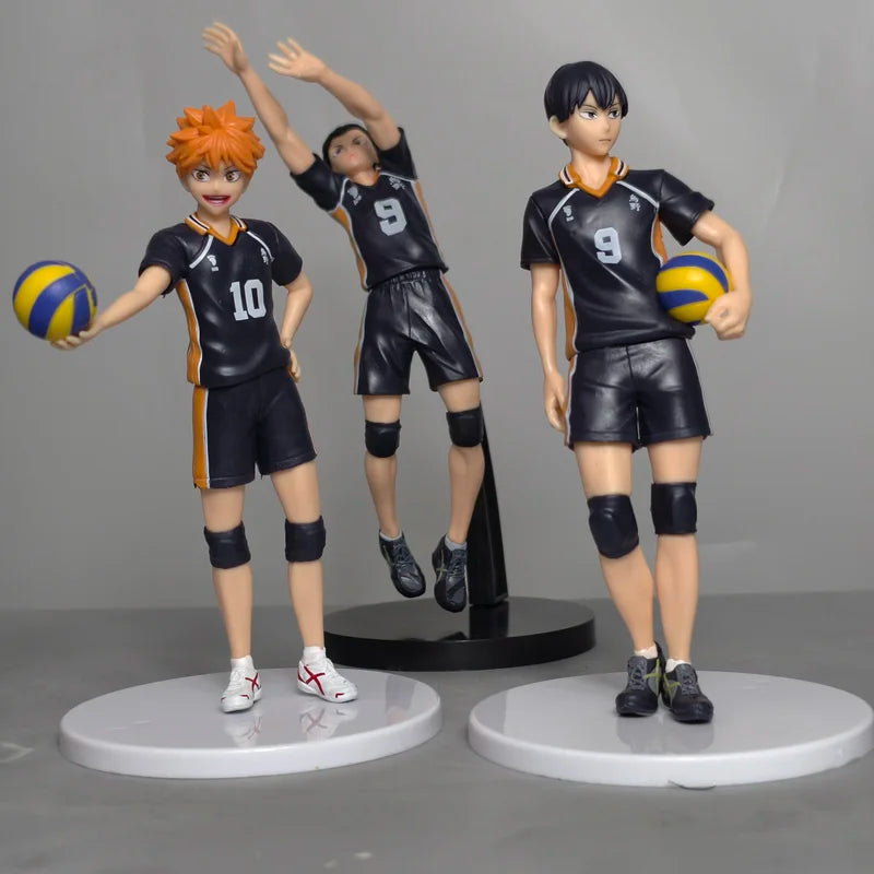 Anime Haikyu!! PVC Gachapon Figures - 13cm Desktop Toy Collection - Multiple Colors