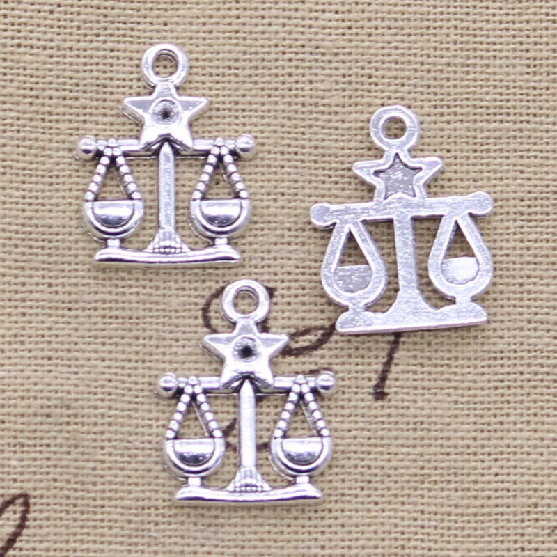 12pcs Zodiac Charm Pendant Set for DIY Jewelry - Capricorn Aquarius Aries Cancer Leo Libra Taurus Scorpio Sagittarius Gemini Pisces