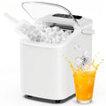 Portable Countertop Ice Maker with Scoop & Basket - 9 Cubes in 6 Mins, Multiple Colors