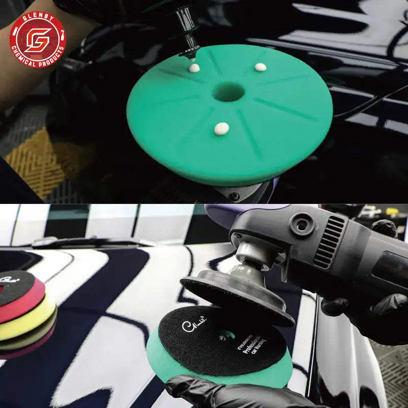 5 Inch Buffing Polishing Pads Flat Foam Sponge Kit for Car Auto Care Buffer