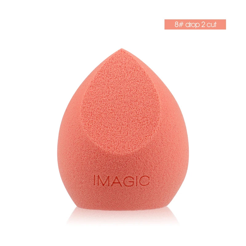Multicolor Makeup Sponge Set for Wet and Dry Foundation Application - Soft Cosmetic Blending Puff
