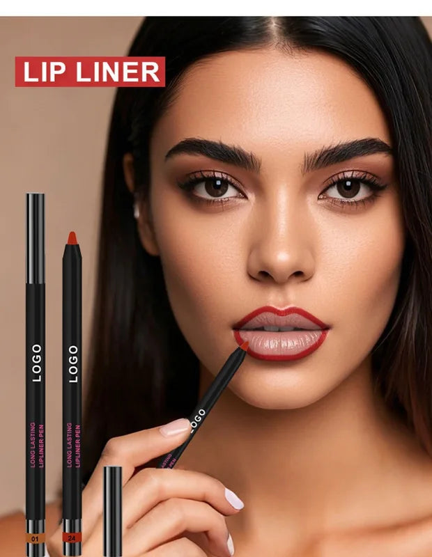 High Pigment Lip Liner Pen – Vegan Makeup Tool for Precise Lip Definition