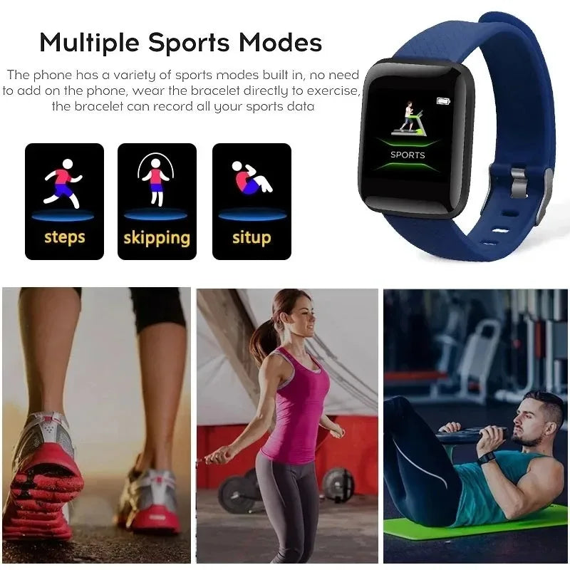 Smart Watch for Men Women Kids Fitness Tracker with Multiple Color Options