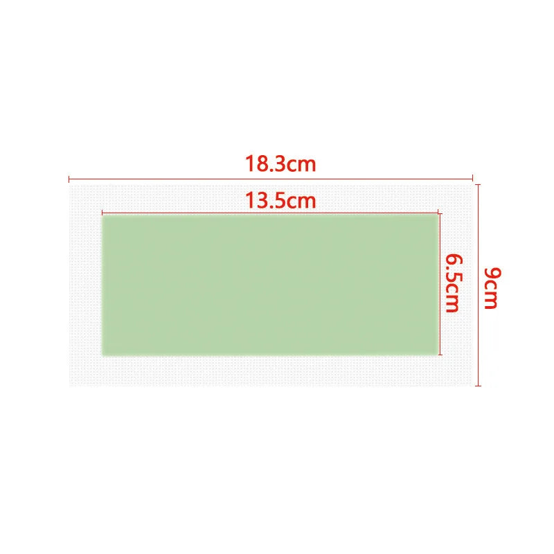 Professional Hair Removal Wax Strips Set for Legs Face Body - Cold Double Sided Paper
