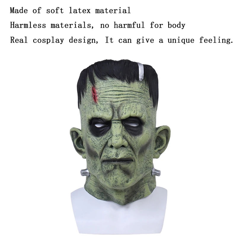 Halloween Cosplay Monster Mask with Latex Material for Costume Parties