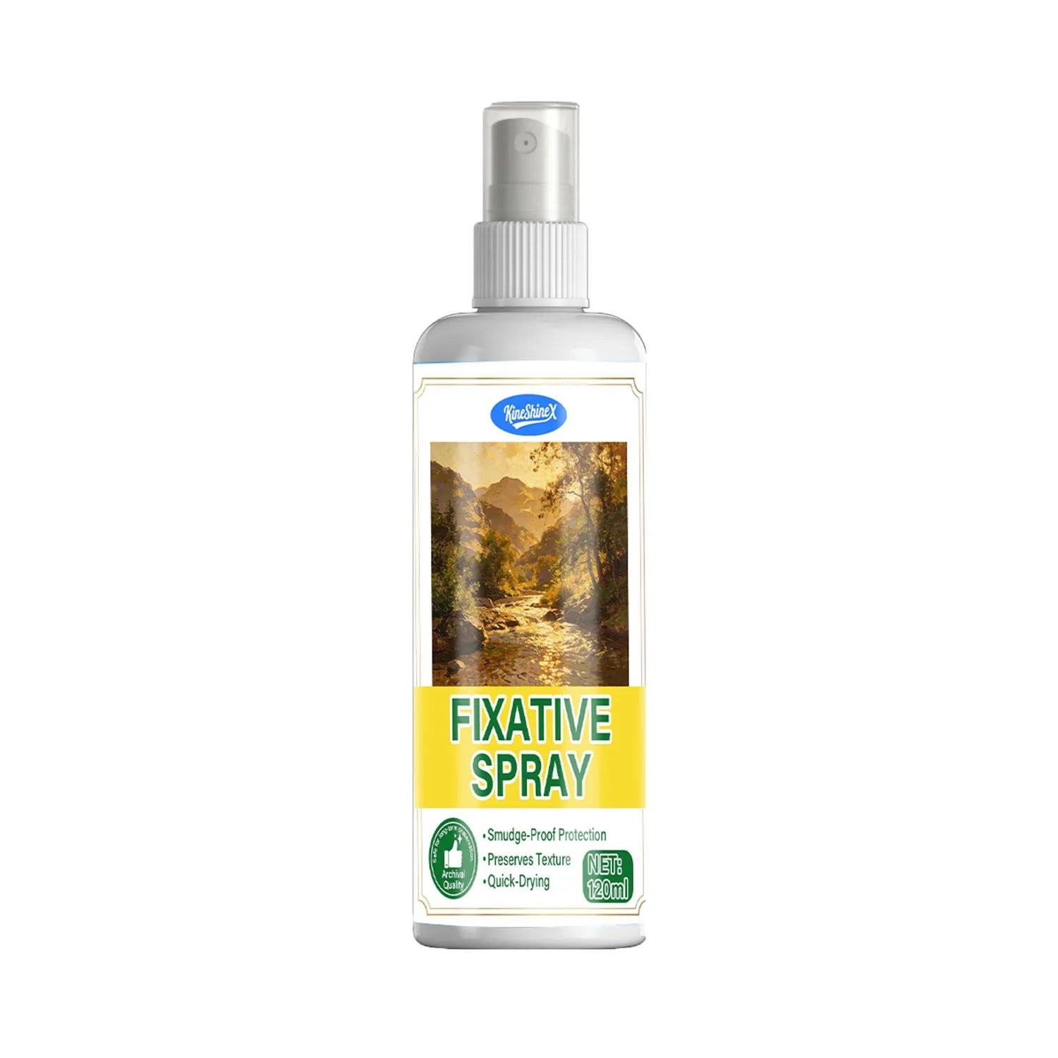 Workable Fixative Spray for Art - Clear Protective Coating for Paintings & Drawings