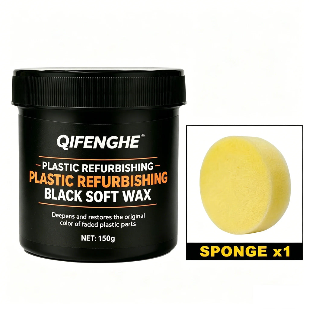 Car Plastic Restorer Wax - Deeply Rejuvenates Faded Interior & Exterior Parts