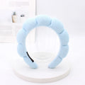 Women Girls Bubble Terry Cloth Hair Headbands - Soft Retro Hair Accessories