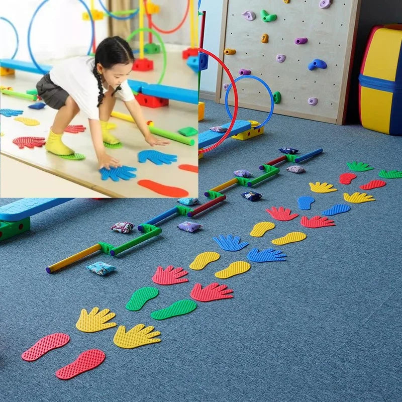 Children's Sensory Hand Foot Coordination Board Game Props Non-Slip Toys
