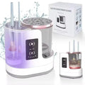 Electric Makeup Brush Cleaner Machine with Dryer & Holder - Portable USB