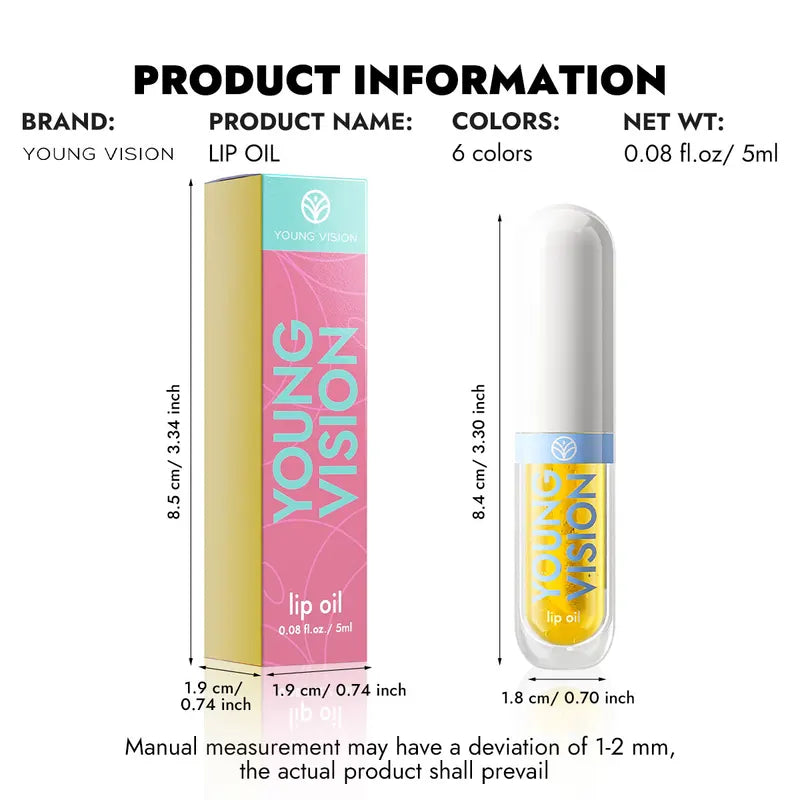 Color-Changing Lip Gloss Set with Fruity Scent - Moisturizing & Long-Lasting Hydrating Lip Tint