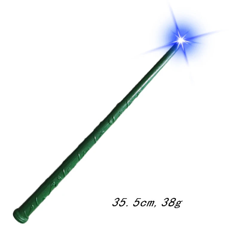 Glow Light Up Wizard Wand for Kids with Sound & Light Halloween Costume Accessory