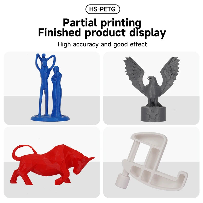High-Speed PETG 3D Printer Filament 1.75mm 5kg/10kg Mix Colors Hyper Series