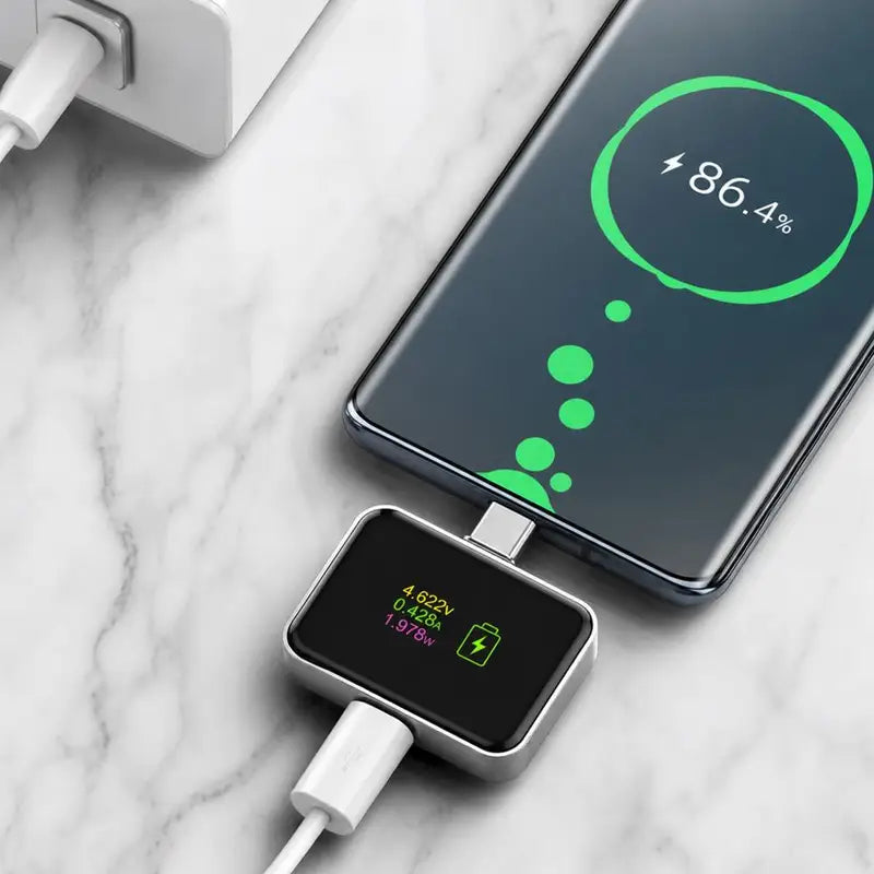 Smart Auto Power-Off Phone Charger 140W Fast Charging Adapter Digital Display