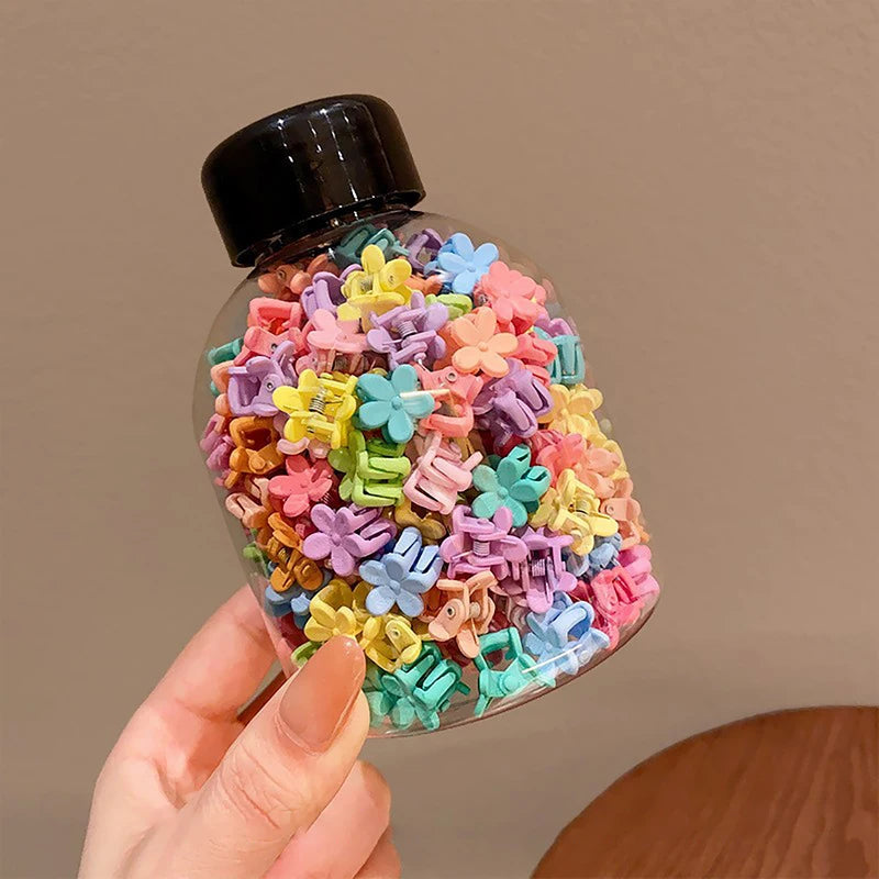 Baby Mini Hair Claw Clips 100Pcs Kids Hair Accessories for Bangs & Broken Hair