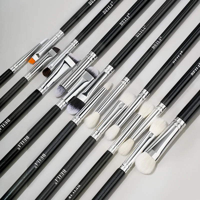 Professional Makeup Brush Set 30 Pcs Natural Goat Hair Face & Powder Brushes