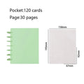 Kpop Photo Album Multi-Pockets Loose-Leaf Binder for Photocard Collection - 3 Inch Capacity