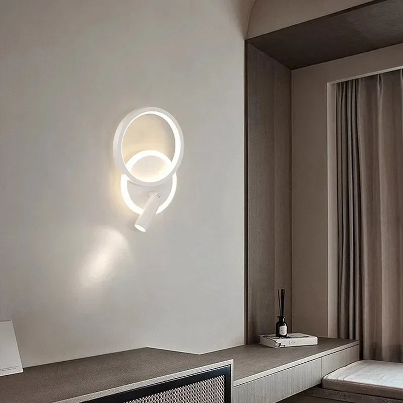 Modern LED Wall Lamp for Living Room Bedroom & Hallway - Minimalist Wall Sconce