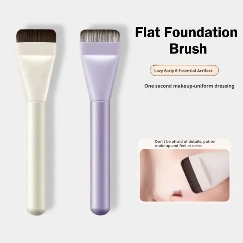 Flat Foundation Brush - High-Quality Makeup Tool for Flawless Skin
