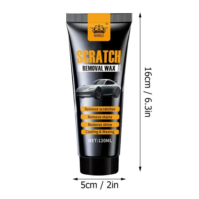 Car Scratch Remover Wax - Automotive Paint Care & Polishing Tool