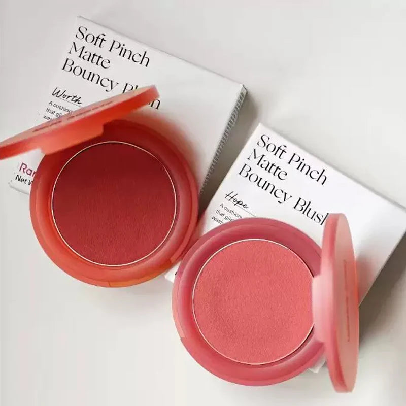Matte Blush Cream-to-Powder Cheek Makeup with Natural Finish - All Colors