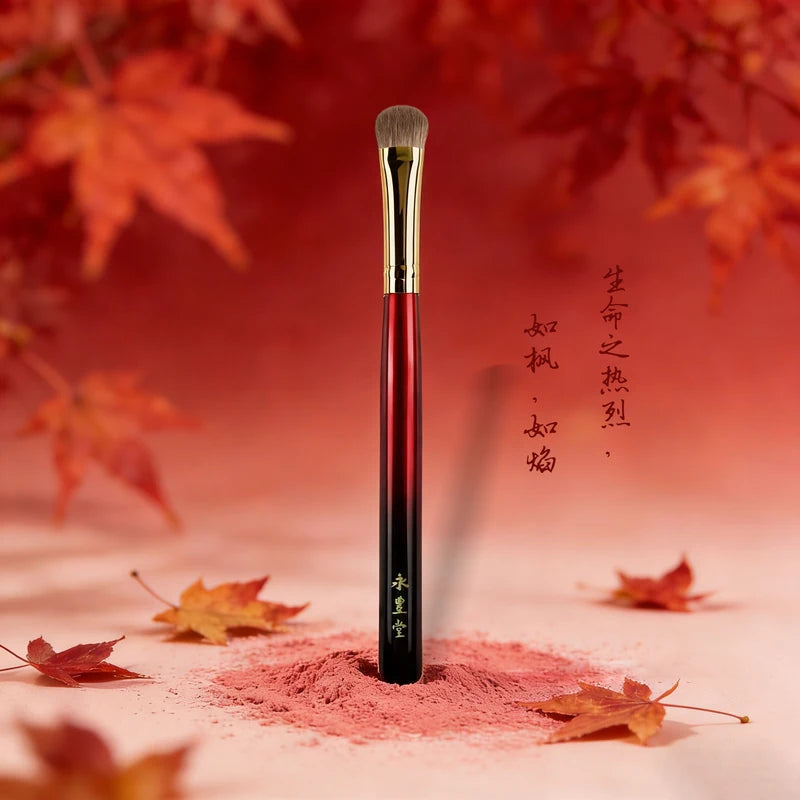 Large Fluffy Eyeshadow Brush for All-Day Makeup, Lightweight & Durable Handle