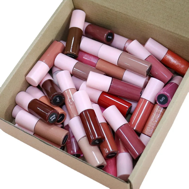 Custom Logo Lip Gloss - Matte, Metallic, Waterproof Lipstick Tube Wholesale