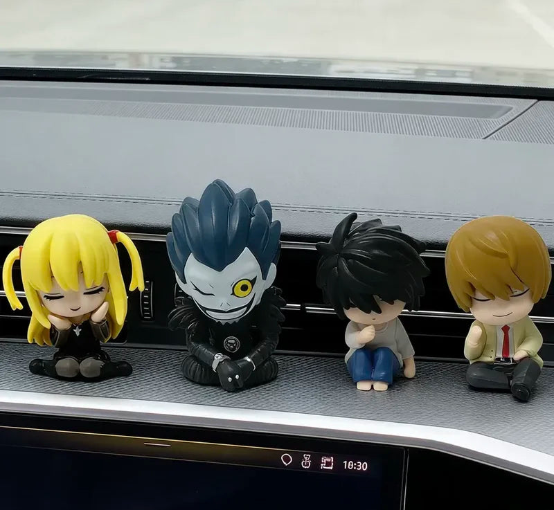 Q Version Death Note Action Figure Collectible PVC Toy Light Ryuk L