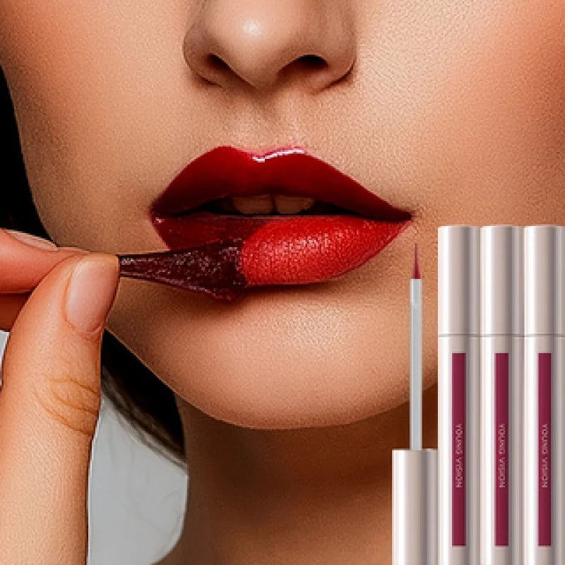 3-Piece Waterproof Lip Gloss Set - Long Lasting Lipstick for Any Occasion