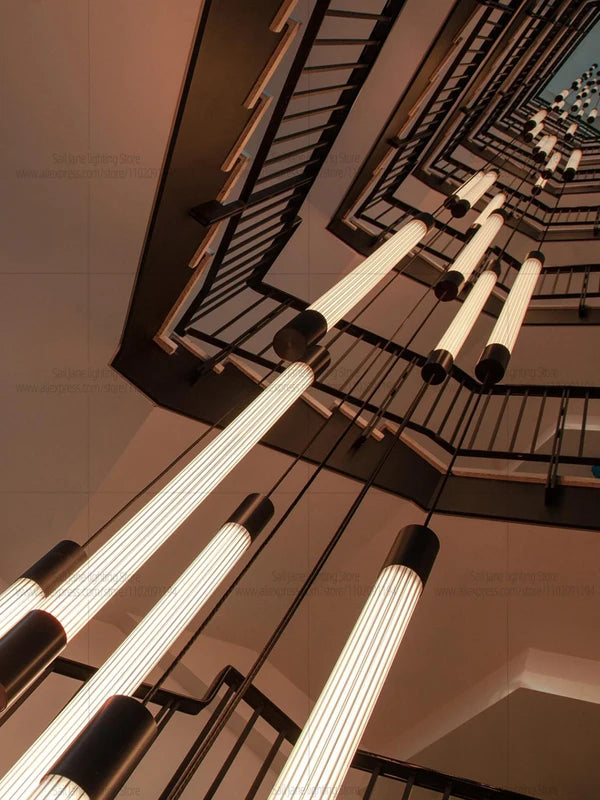 Modern LED Pendant Light Fixture for Living Room & Bedroom - Luxury Chandelier