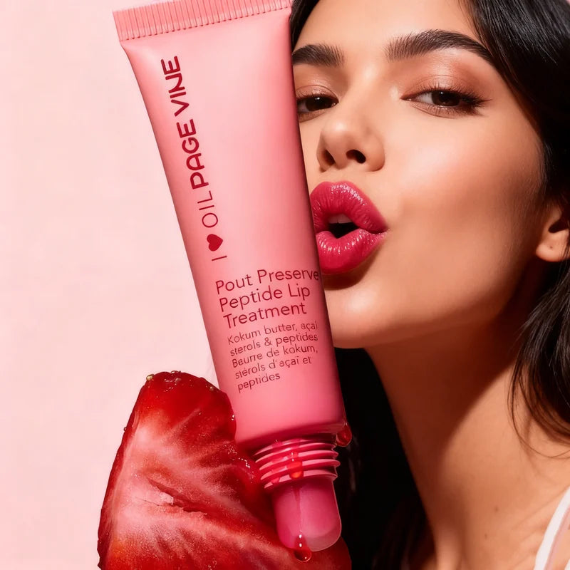 Nourishing Lip Gloss with Peptides & Hydrating Formula - Moisturizer & Plumper