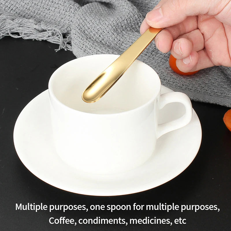 Stainless Steel Coffee Spoon Flatware for Dessert & Kitchen Use
