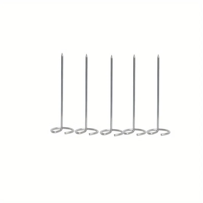 10pcs Air Fryer Skewer Set Food Grade 304 Stainless Steel Universal Accessories
