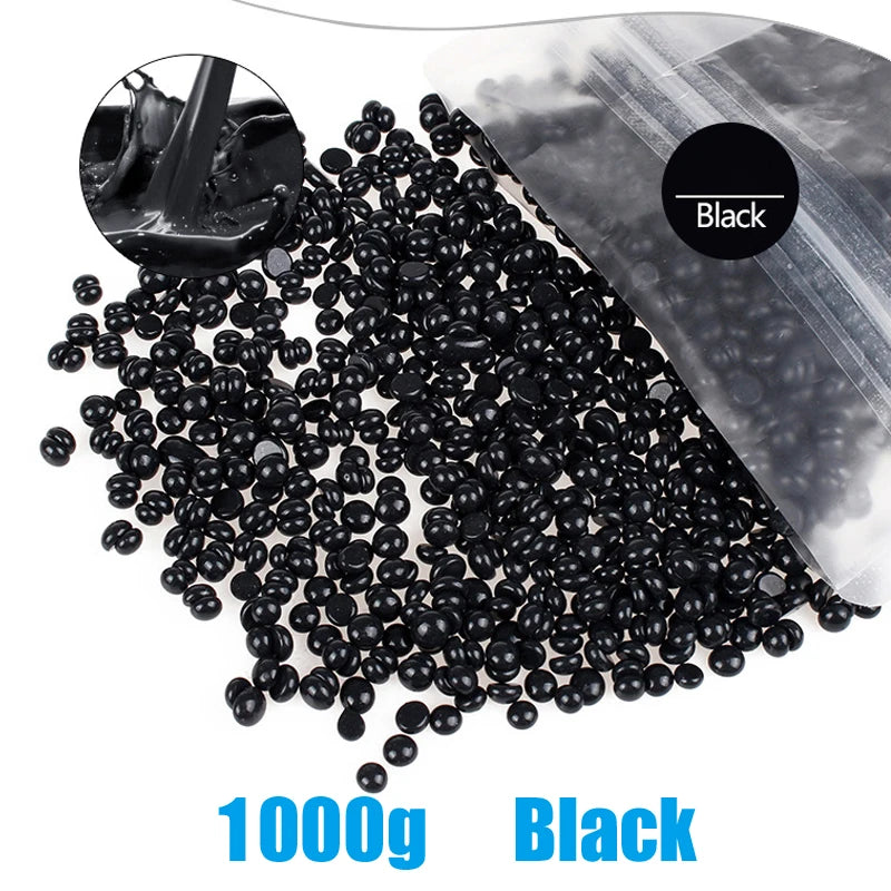 1000g Painless Wax Beads for Body Face Bikini Hair Removal - Hard Wax Beans