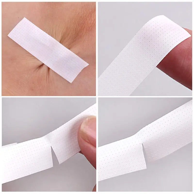 Eyelash Extension Insulating Tape Rolls for Under Eye Pads - Breathable & Lint-Free