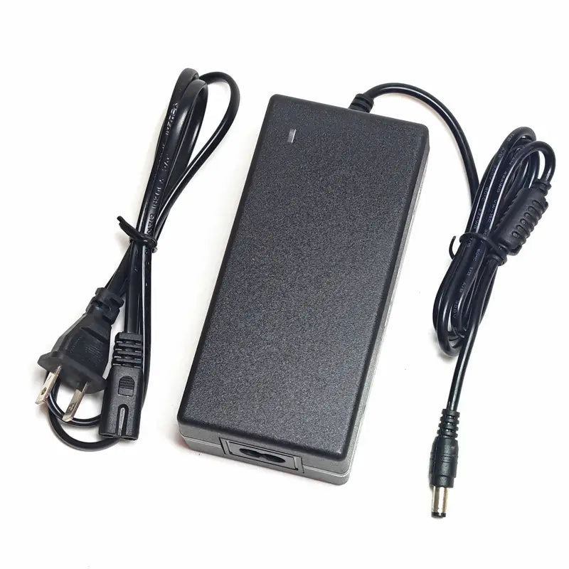 36V 2A Lithium Battery Charger with LED Indicator EU/US Plug for 10S 8-20Ah Battery Packs