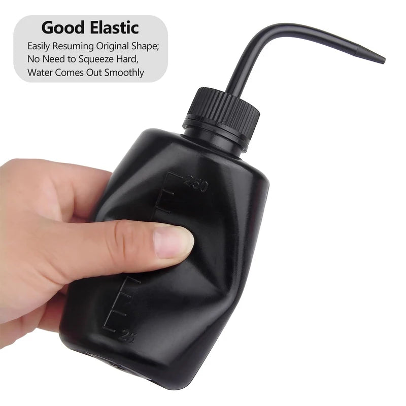 Tattoo Spray Bottle 250ml/500ml Plastic Safety Wash Squeeze Bottles for Labs and Tattooing