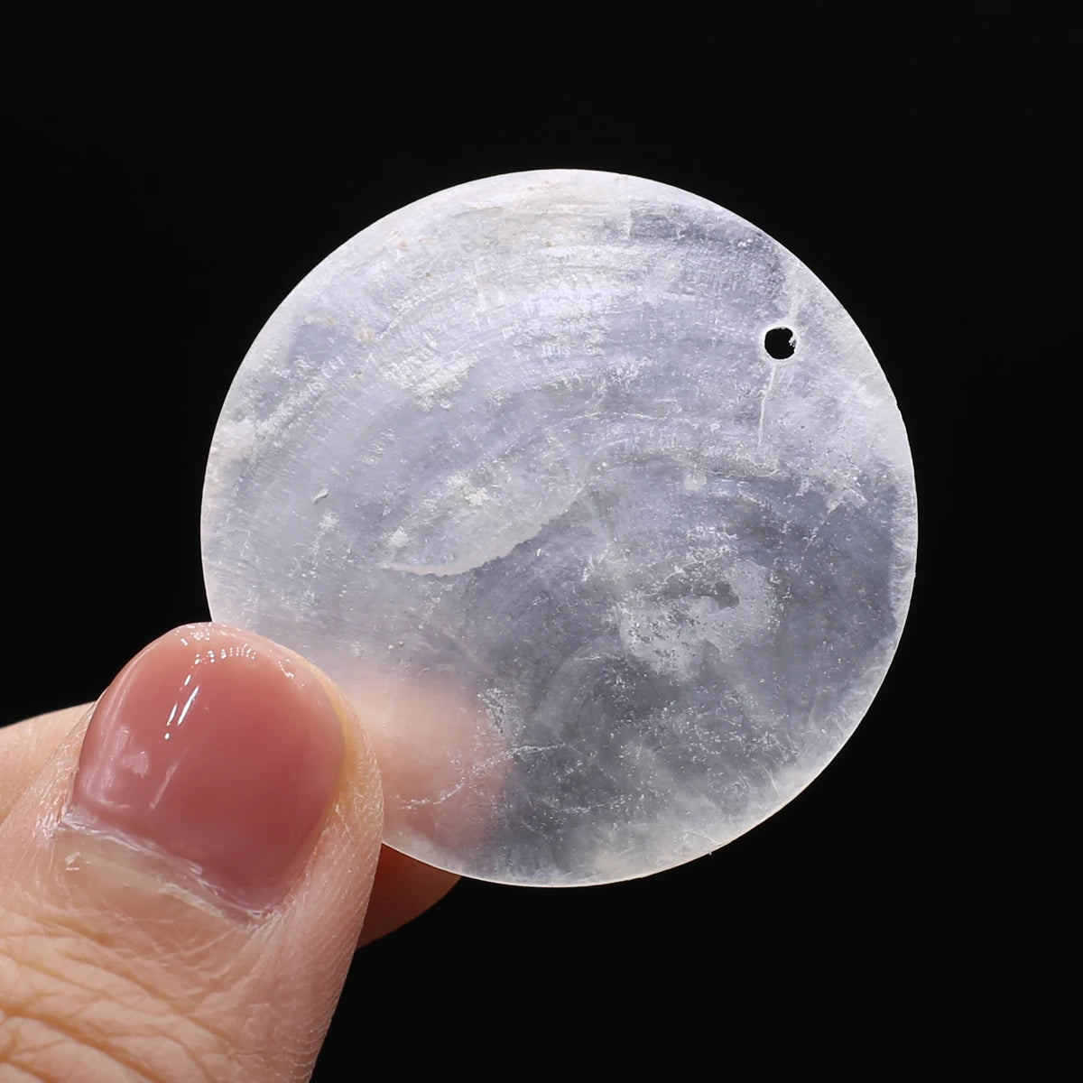 Natural Shell Beads Round Beading Spacer Jewelry Making Supplies - 100pcs