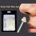Nose Hair Wax Kit with Hard Wax Beans and Applicators - 25g