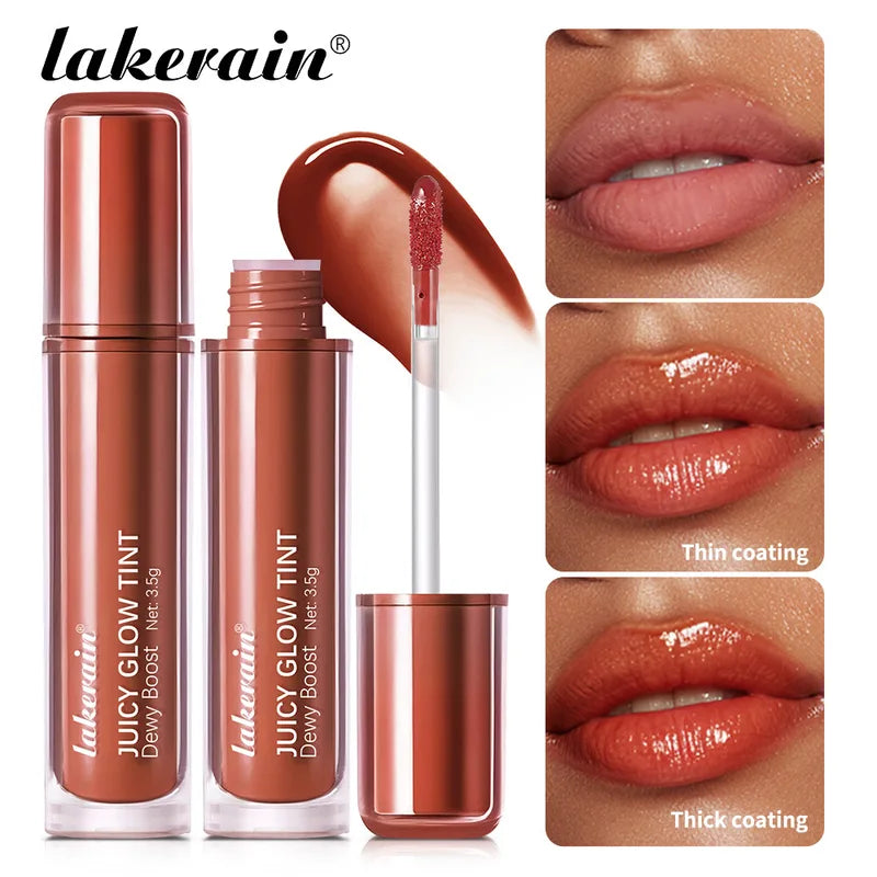 Juice Mirror Lip Gloss - Long-Wear Hydrating Lip Oil with Luminous Glow
