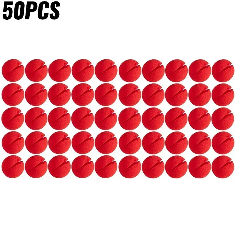 Party Clown Nose Foam Costume Accessories - 50/5/10/20/30/50 Pcs