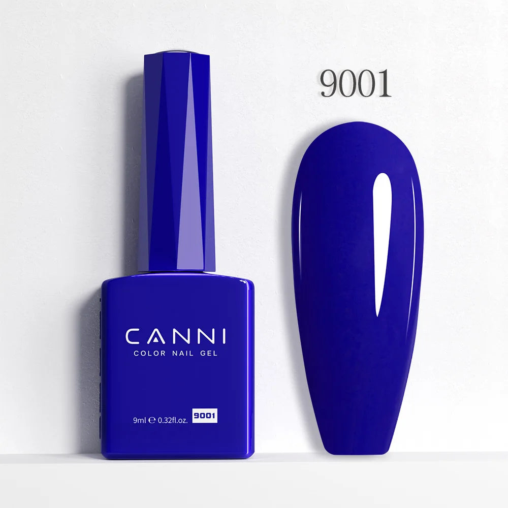 9ml Enamel Gel Nail Polish - Semi Permanent UV LED Nail Lacquer, HEMA Free