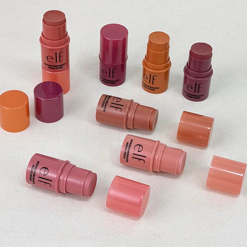 Multi-Use Makeup Stick with Blush, Eyeshadow, Lip Balm & Foundation - Assorted Colors